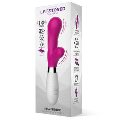 LATETOBED - MAVERDICK VIBRADOR SILICONA ROSA