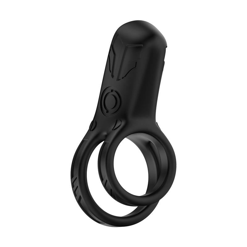 URBAN SKY - MECHA-STYLE ANILLO DOBLE PARA EL PENE CON VIBRACION