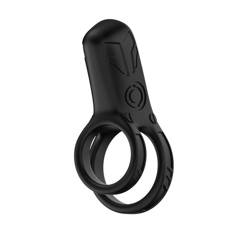 URBAN SKY - MECHA-STYLE ANILLO DOBLE PARA EL PENE CON VIBRACION
