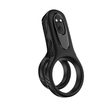 URBAN SKY - MECHA-STYLE ANILLO DOBLE PARA EL PENE CON VIBRACION