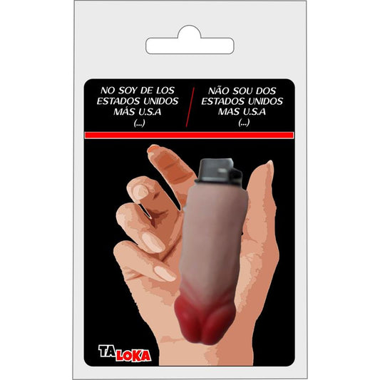 TALOKA - MECHERO EN FORMA DE PENE RECARGABLE