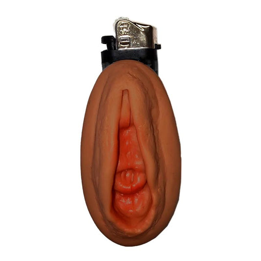 DIVERTY SEX - MECHERO EN FORMA DE VAGINA MULATO
