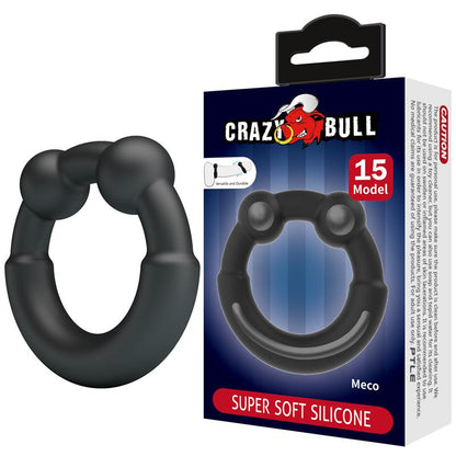 CRAZY BULL - MECO ANILLO PARA EL PENE SILICONA MOD 15