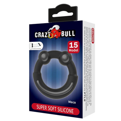 CRAZY BULL - MECO ANILLO PARA EL PENE SILICONA MOD 15