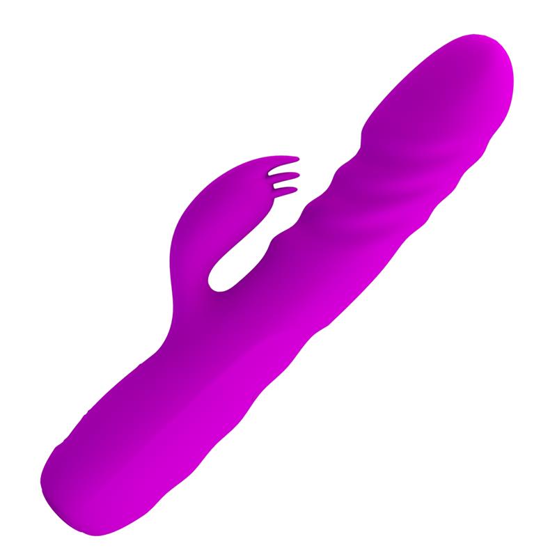 PRETTYLOVE - MELANIE VIBRADOR CON THRUSTING Y ROTACIÓN