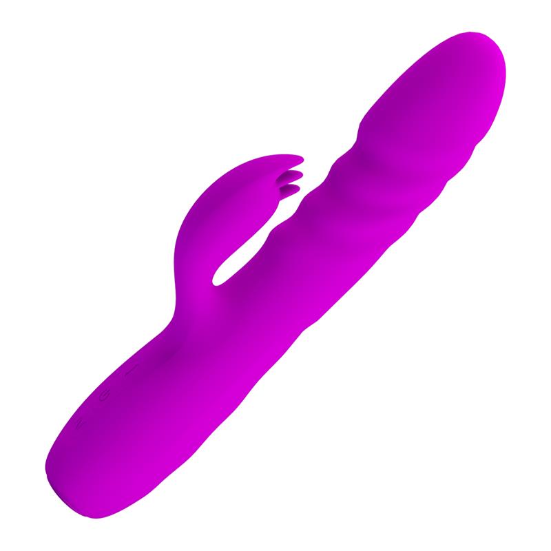 PRETTYLOVE - MELANIE VIBRADOR CON THRUSTING Y ROTACIÓN