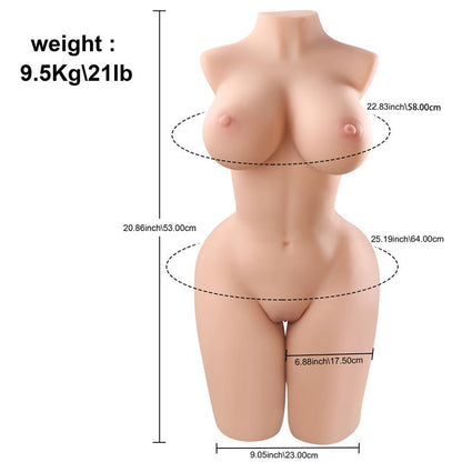 XISE - MELISSA TORSO VAGINA Y ANO 8.2 KG