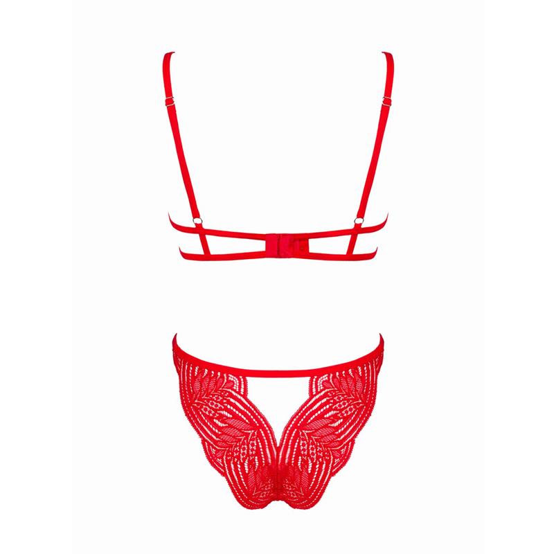 OBSESSIVE - MELLANIA SET DE SUJETADOR Y TANGA
