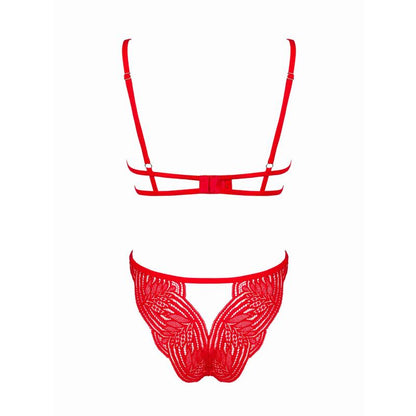 OBSESSIVE - MELLANIA SET DE SUJETADOR Y TANGA