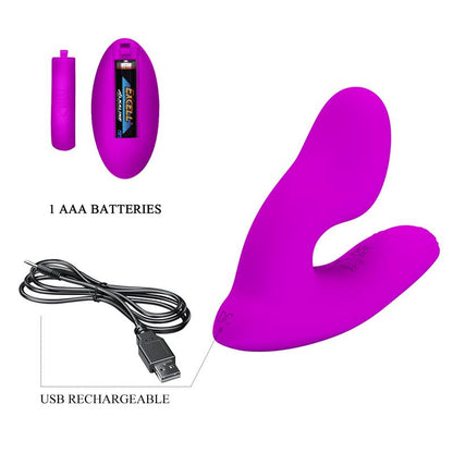 PRETTYLOVE - MELVIN PLUG ANAL CON VIBRACIÓN Y CONTROL REMOTO