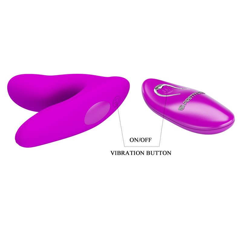 PRETTYLOVE - MELVIN PLUG ANAL CON VIBRACIÓN Y CONTROL REMOTO