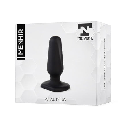 TARDENOCHE - MENHIR PLUG ANAL SILICONA NEGRO