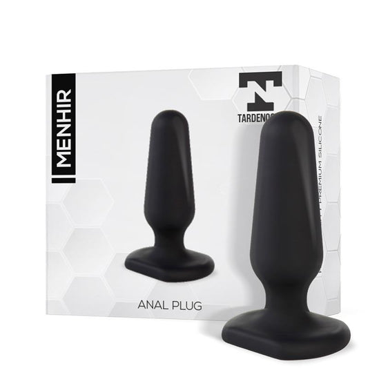 TARDENOCHE - MENHIR PLUG ANAL SILICONA NEGRO