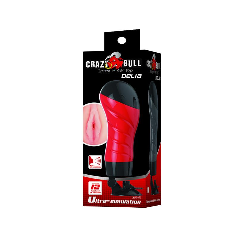 CRAZY BULL - VAGINA CON BASE MASTURBADOR VOZ