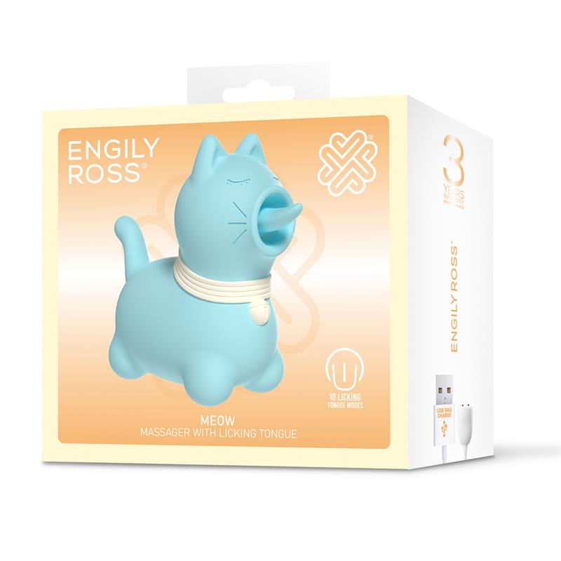 ENGILY ROSS - MEOW MASAJEADOR CON LENGUA LICKING
