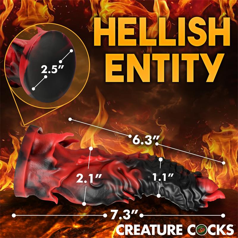 CREATURE COCKS - MEPHISTO DILDO SILICONA