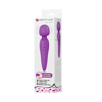 PRETTYLOVE - MEREDITH MASAJEADOR USB VIOLETA