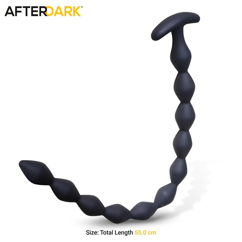 AFTERDARK - MESNER PLUG ANAL EXTRA LARGO 55 CM SILICONA