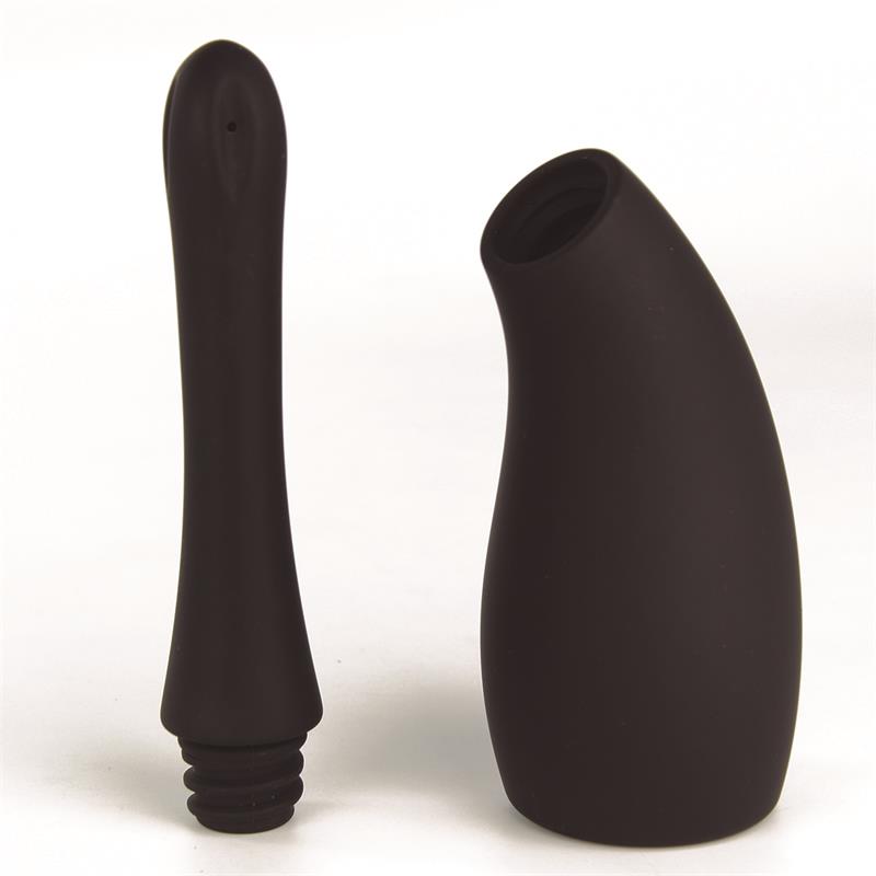 TARDENOCHE - METICULOUS DUCHA ANAL DELUXE SILICONA NEGRO