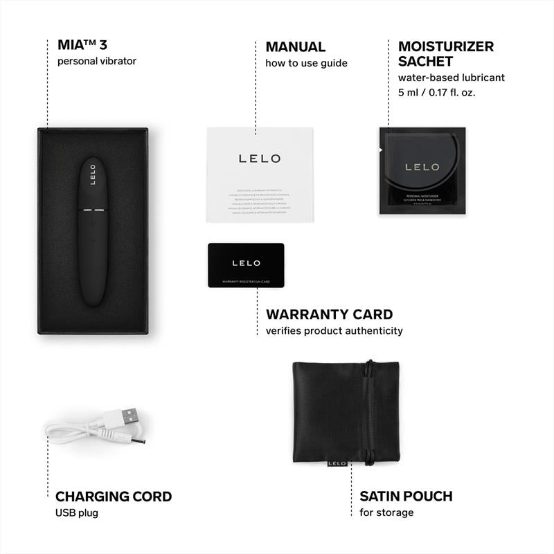 LELO - MIA 3 NEGRO