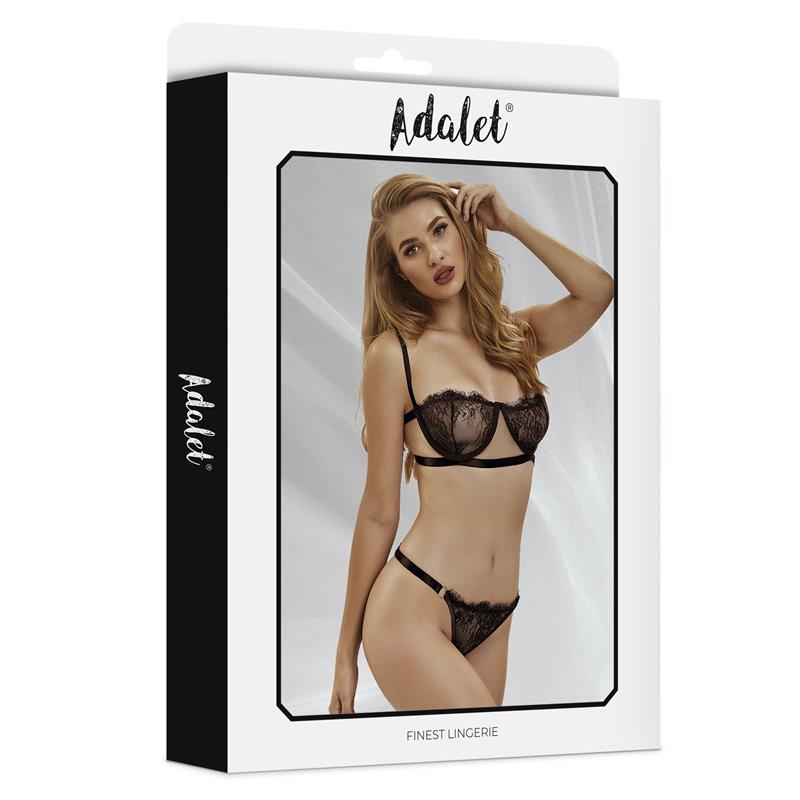 ADALET LINGERIE - MIA SET SUJETADOR Y TANGA DE ENCAJE