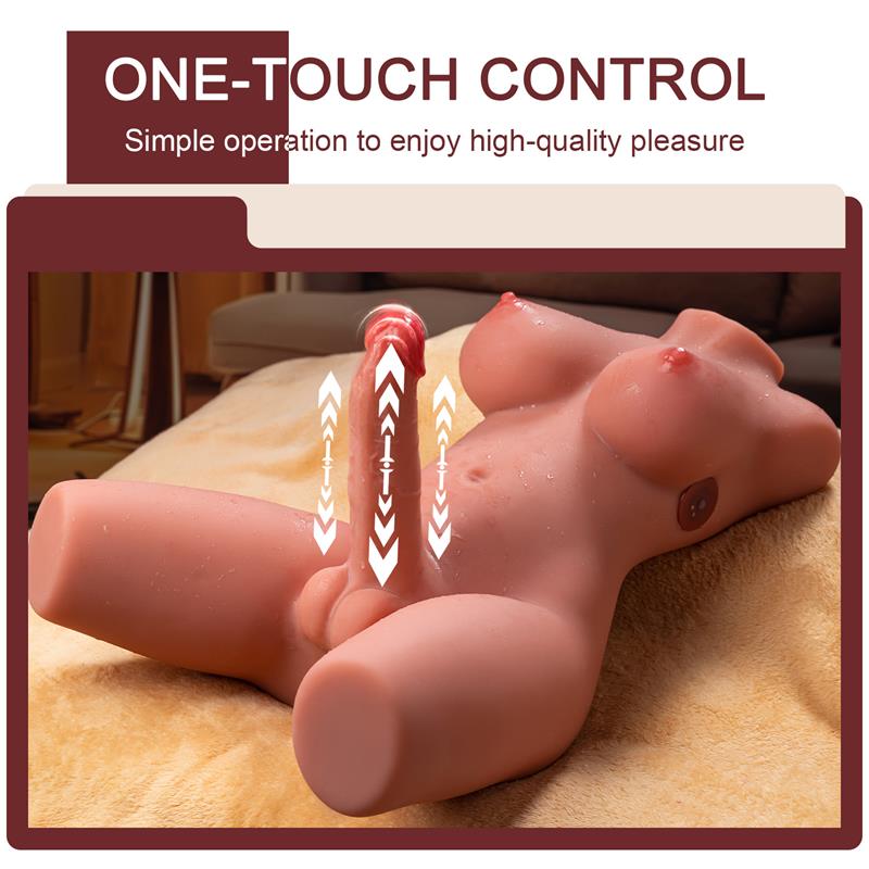 XISE - MIAH LADY BOY TORSO CON VIBRACIÓN Y THRUSTING 9.8 KG