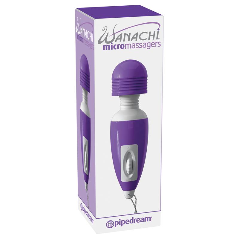 WANACHI - MICRO MASAJEADOR PÚRPURA