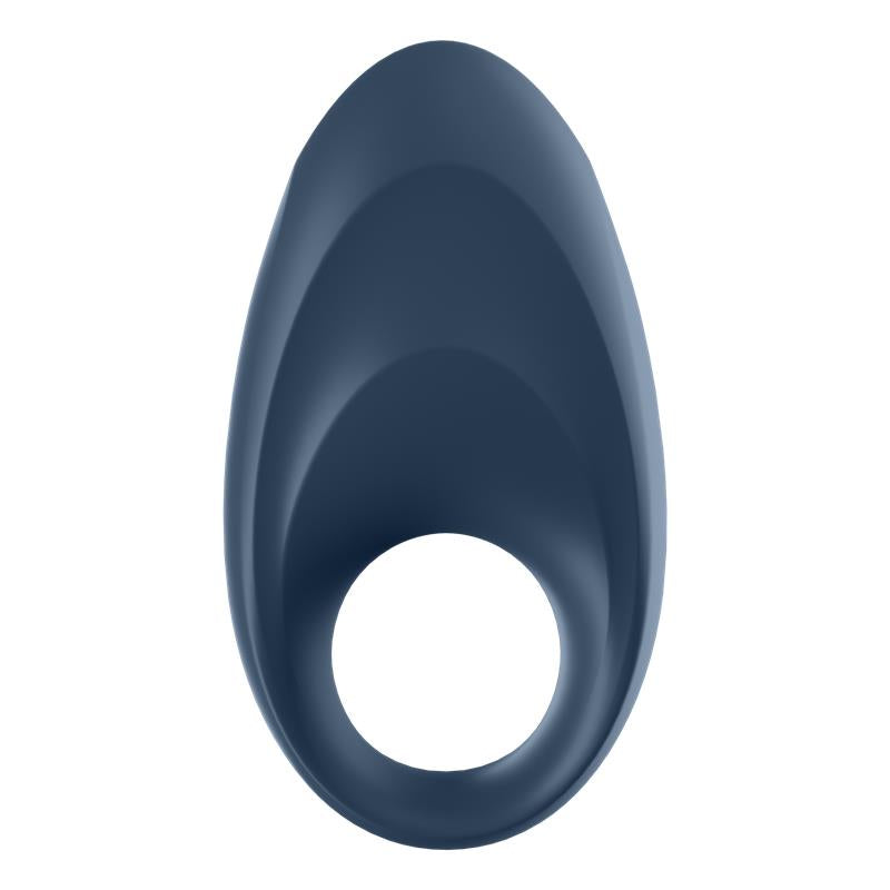 SATISFYER - MIGHTY ONE ANILLO VIBRADOR CON APP AZUL