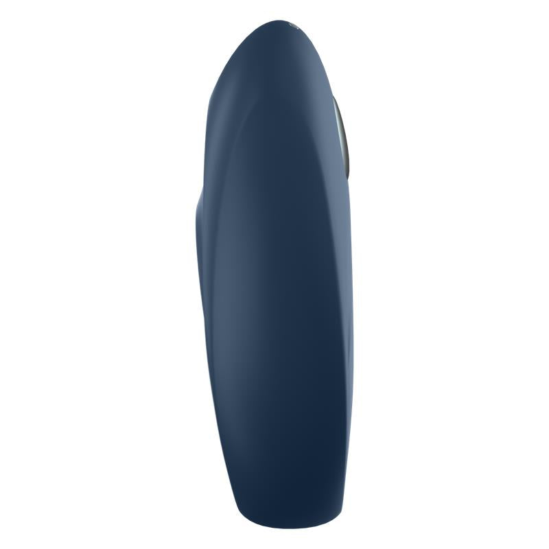 SATISFYER - MIGHTY ONE ANILLO VIBRADOR CON APP AZUL