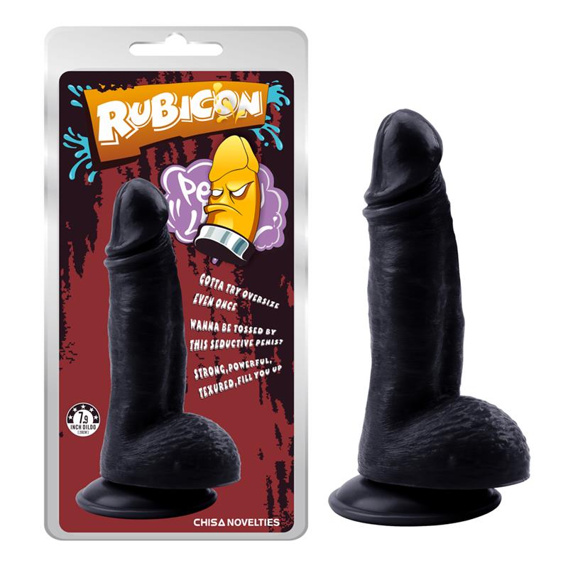 CHISA - MIGHTY RAVAGE DILDO 7.9 - 20CM NEGRO