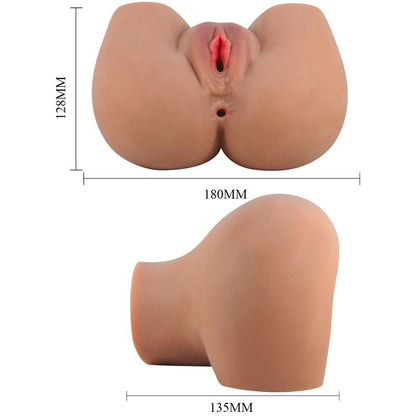CRAZY BULL - MILA MASTURBADOR CON VIBRACIÓN VAGINA Y ANO