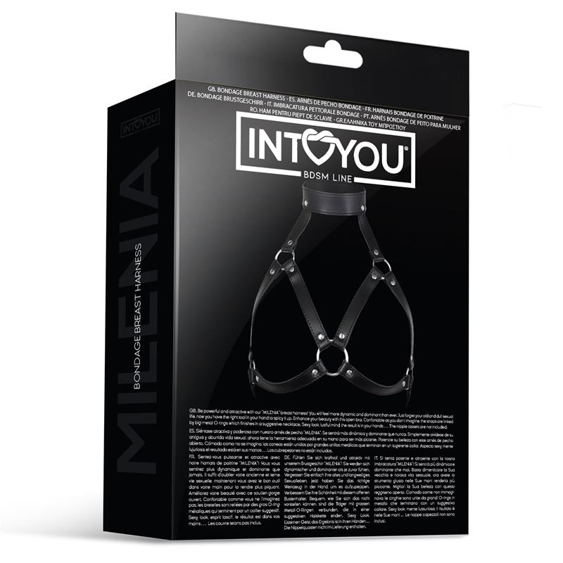 INTOYOU BDSM LINE - MILENIA ARNÉS DE PECHO PARA BONDAGE