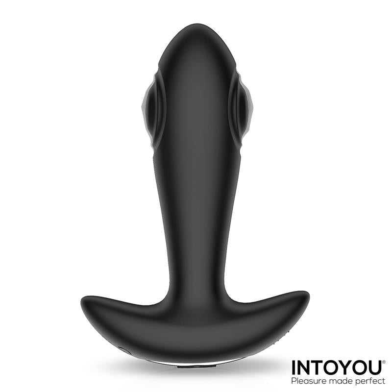 INTOYOU - MILTON PLUG ANAL CON DOBLE TAPPING Y CONTROL REMOTO