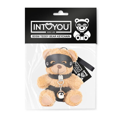 INTOYOU BDSM LINE - MIMI LLAVERO DE OSITO BDSM CON COLLAR Y CASCABEL