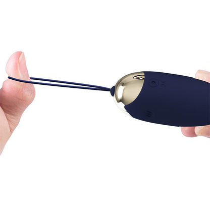 PRETTYLOVE - MINA HUEVO VIBRADOR CON CONTROL REMOTO PANTALLA DIGITAL AZUL
