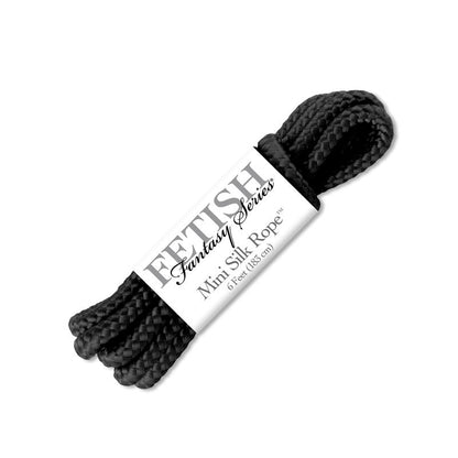 FETISH FANTASY SERIES - MINI CUERDA DE SEDA NEGRO