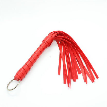 LATETOBED BDSM LINE - MINI FLOGGER 28 CM RED