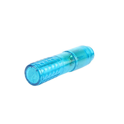 CHISA - MINI MASAJEADOR 3 CABEZALES AZUL