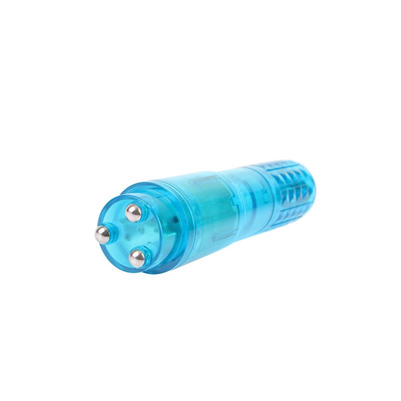 CHISA - MINI MASAJEADOR 3 CABEZALES AZUL