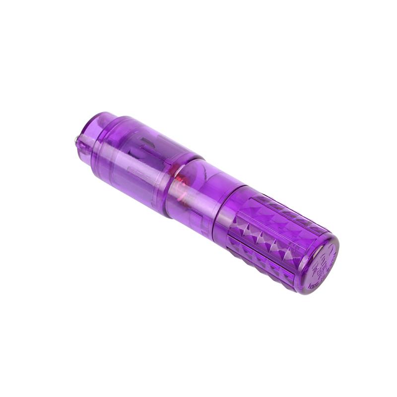 CHISA - MINI MASAJEADOR 3 CABEZALES PURPURA