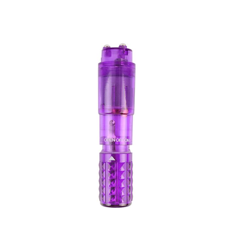 CHISA - MINI MASAJEADOR 3 CABEZALES PURPURA
