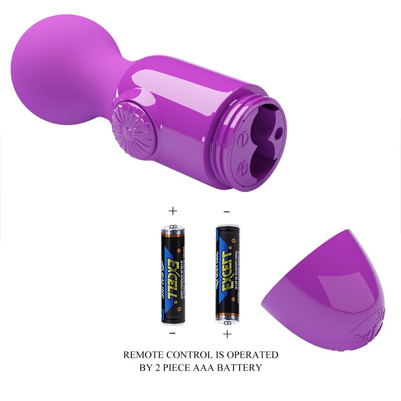 PRETTYLOVE - MINI MASAJEADOR LITTLE CUTE PURPURA