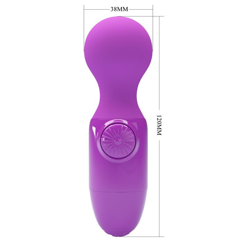 PRETTYLOVE - MINI MASAJEADOR LITTLE CUTE PURPURA
