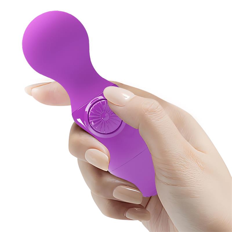 PRETTYLOVE - MINI MASAJEADOR LITTLE CUTE PURPURA