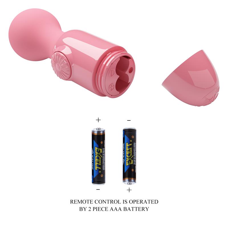 PRETTYLOVE - MINI MASAJEADOR LITTLE CUTE ROSA