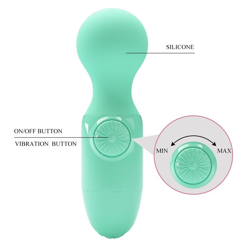 PRETTYLOVE - MINI MASAJEADOR LITTLE CUTE VERDE