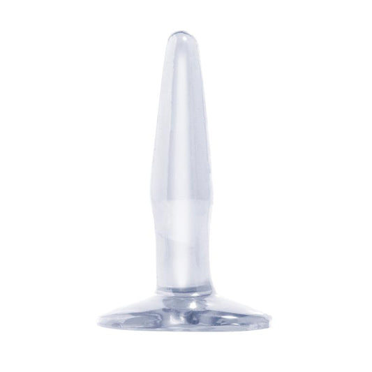 BASIX RUBBER WORKS - MINI PLUG ANAL TRANSPARENTE