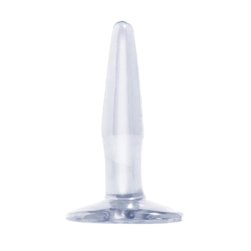 BASIX RUBBER WORKS - MINI PLUG ANAL TRANSPARENTE