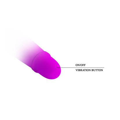 PRETTYLOVE - MINI VIBRADOR BOYCE COLOR PÚRPURA
