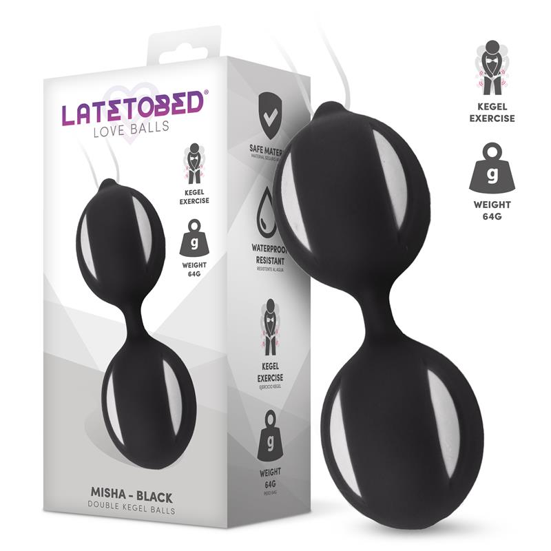 LATETOBED - MISHA BOLA KEGEL DOBLE CON PESO INTERNO